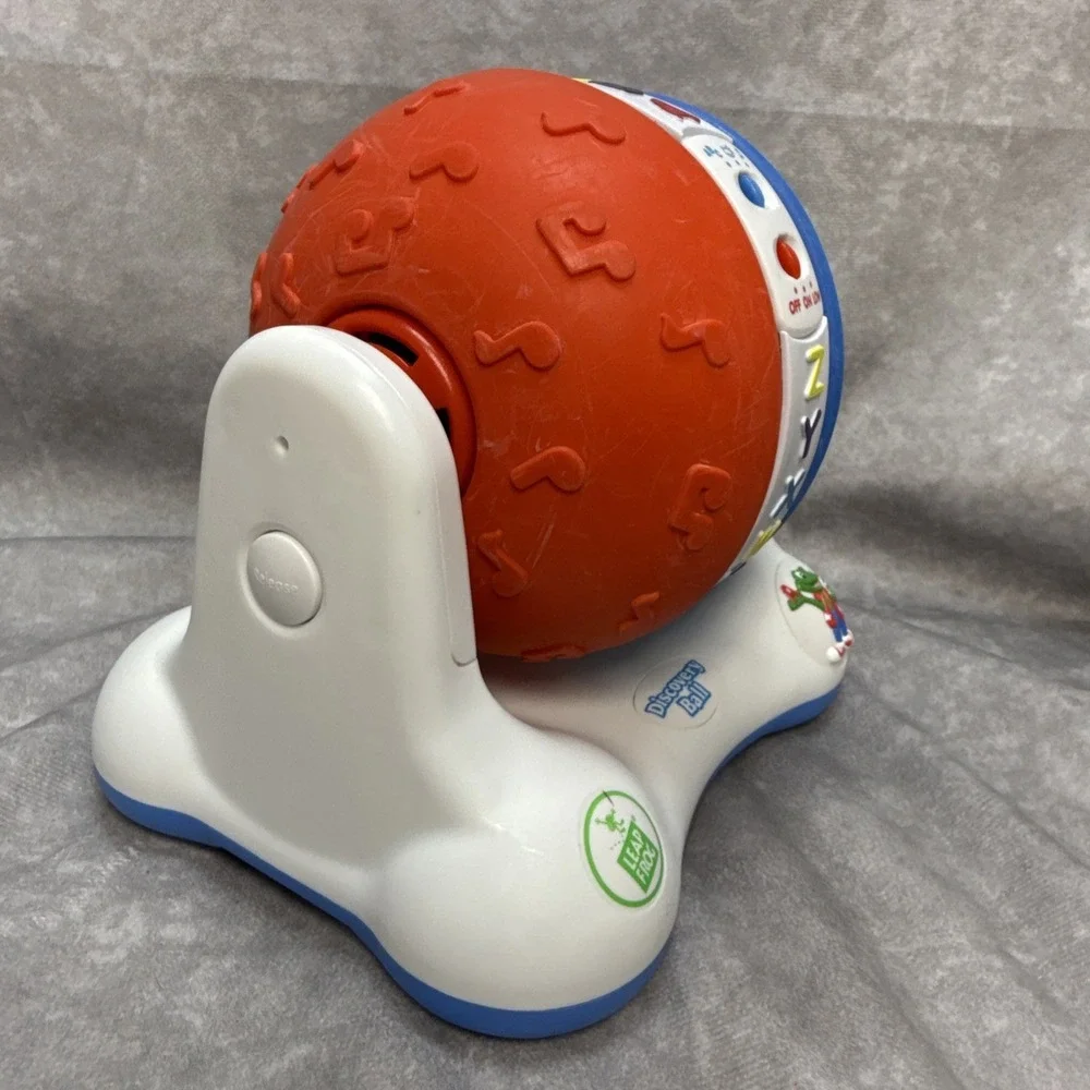 Leap Frog DISCOVERY BALL 2001 w/ Letter Names, Sound, and Music Working Video